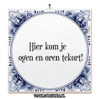 Nl Wow Sticker by Tegelspreuken.nl