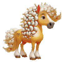 Haflinger Sticker by Glamour by Reitsport SIBO
