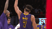 high five javale mcgee GIF by NBA
