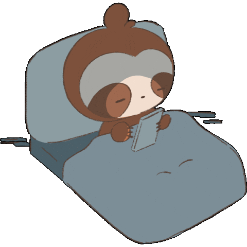 Stay Up Sloth Sticker