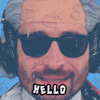 Raining Under Water GIF