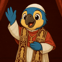 Papa Pope GIF by Feraz NFT