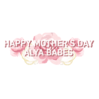 Mothers Day Pink Sticker by Alya Skin