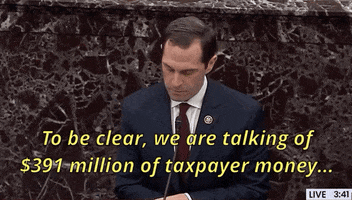 news senate impeachment trial impeachment trial jason crow GIF