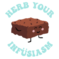 Curb Your Enthusiasm Herb Sticker by levooil_infusion