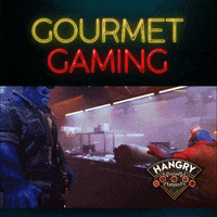 HANGRYGAME game rpg lunch hotdog GIF