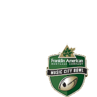 MUSICCITYBOWL nashville music city musiccity music city bowl Sticker