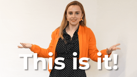 This Is It Yes GIF by HannahWitton