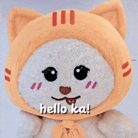 Mascot Hello GIF