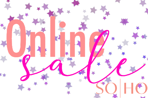 Pink Stars Sticker by SoHo Boutique