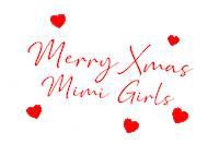 MIMIALAMER_ rainbow xmas merry mimi Sticker