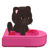 Cat Love Sticker