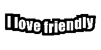 Friendship Bff Sticker by FRIENDLY Hemp