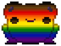 Pixel Pride Sticker