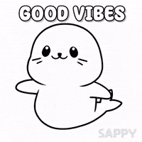 Good Vibes Dancing GIF by Sappy Seals