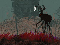 rain world trash GIF by Adult Swim Games