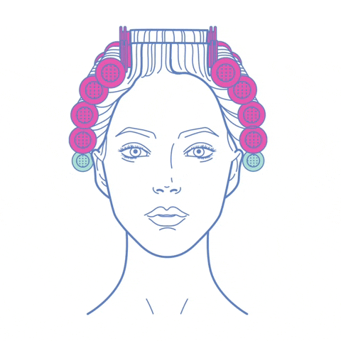 OliveryGoretti giphyupload fun pink hair GIF