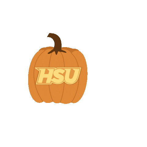 Halloween Pumpkin Sticker by Hardin-Simmons University