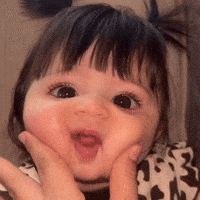 Happy Baby Face GIF