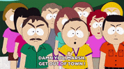 crowd talking GIF by South Park 
