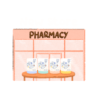 17beautyhouse store collagen pharmacy shops Sticker