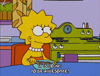 Excited Lisa Simpson GIF by The Simpsons