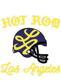 Superbowl Rams Sticker by HOT ROD LA