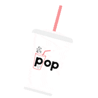 popdrinks genie cheers pop drinks Sticker