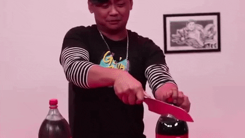 Cutting Coca Cola GIF by Guava Juice