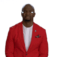 terry crews crying Sticker by America's Got Talent