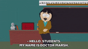 school explaining GIF by South Park 