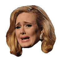 cry STICKER by imoji