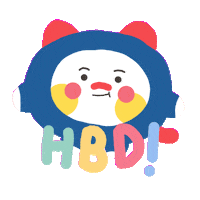 Happy Birthday Treasure Sticker