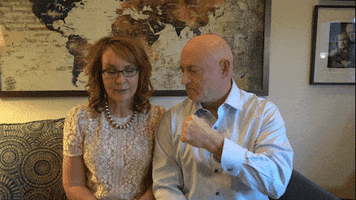 Gabby Giffords Fist Bump GIF by Captain Mark Kelly