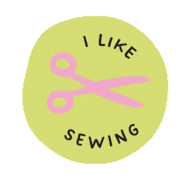 Sewing Sew Sticker