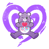 Heart Sticker by Care Bear Stare!