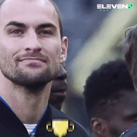 Play-Offs Smile GIF by ElevenSportsBE