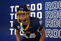 Toledo Football Linebacker GIF by Toledo Rockets