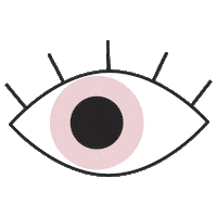 Look See Sticker by Cascar Studio