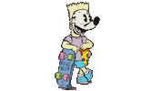 pizza richie Sticker by deladeso
