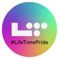 Life Time Pride Month Sticker by Life Time