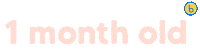 Bubzi baby newborn momlife milestone Sticker