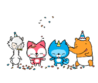 Celebration Sticker by OO-Kun