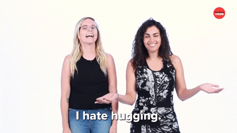 Challenge Hug GIF by BuzzFeed