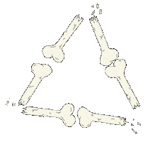 halloween logo Sticker by Peter Bjorn and John