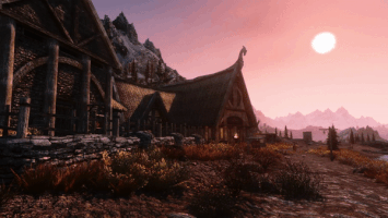 the elder scrolls landscapes GIF