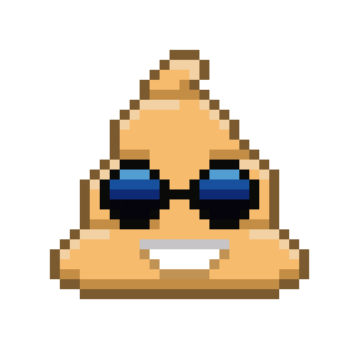 Art Shitting Sticker by Poopies.io