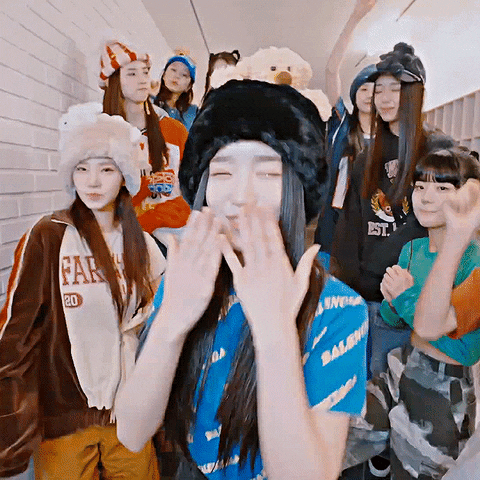 Helmets giphyupload kpop k-pop triples GIF