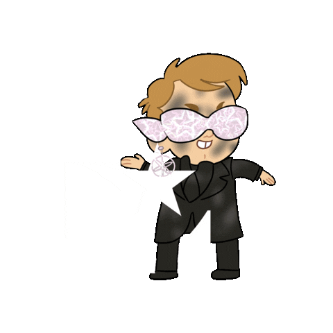 Illustration Cartoon Sticker by Elton John