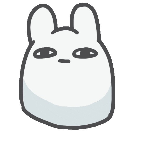 Bunny Spinning Sticker by bunny_is_moving